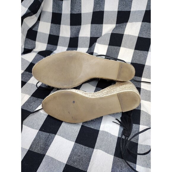 Steve Madden Bestow Suede Espadrille Sandals Size 8.5 Y29 - Picture 5 of 6